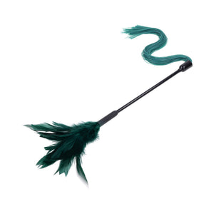 Sex & Mischief Indica Feather Tickler Green