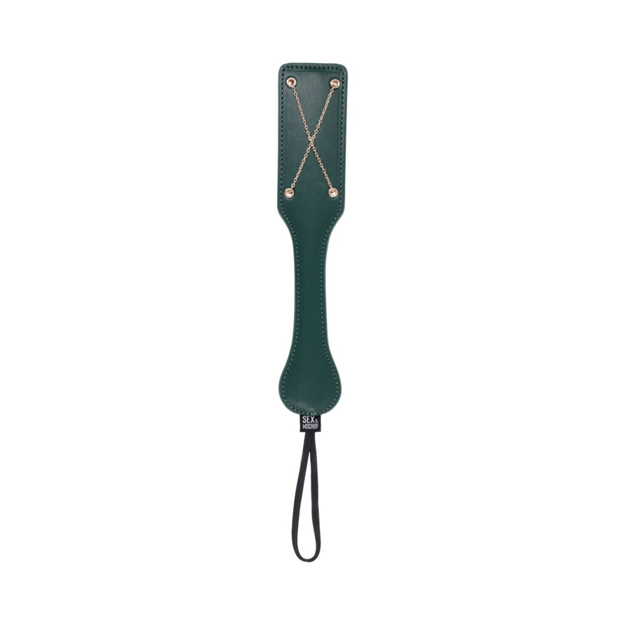 Sex & Mischief Indica Chain Impressions Paddle Green