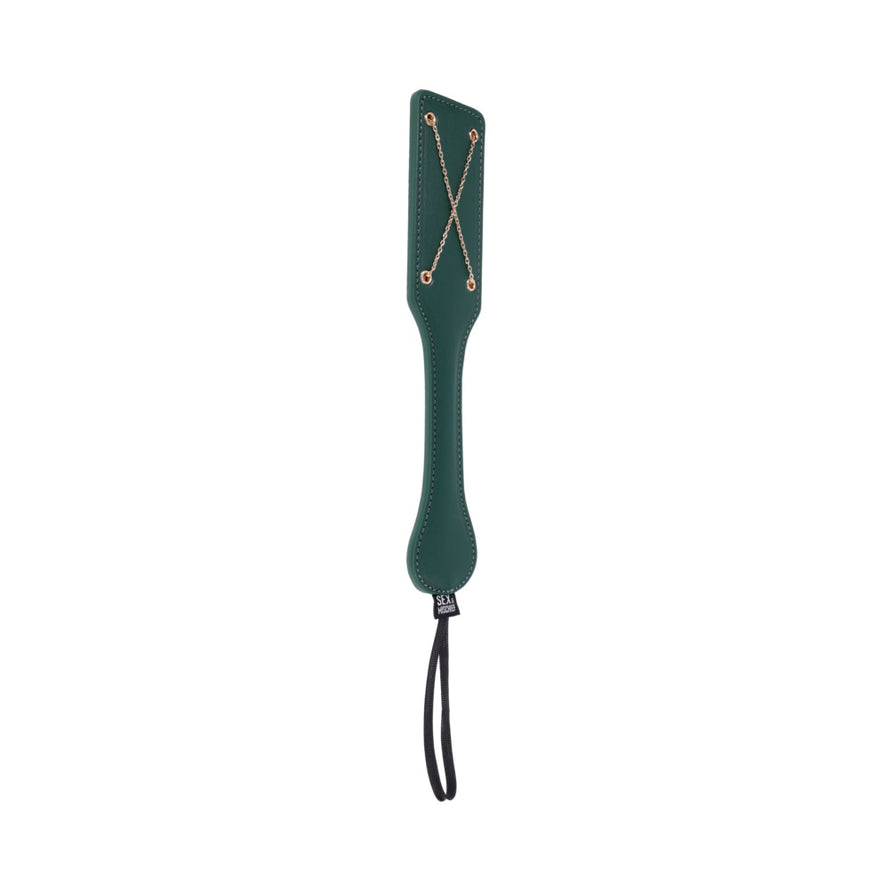 Sex & Mischief Indica Chain Impressions Paddle Green