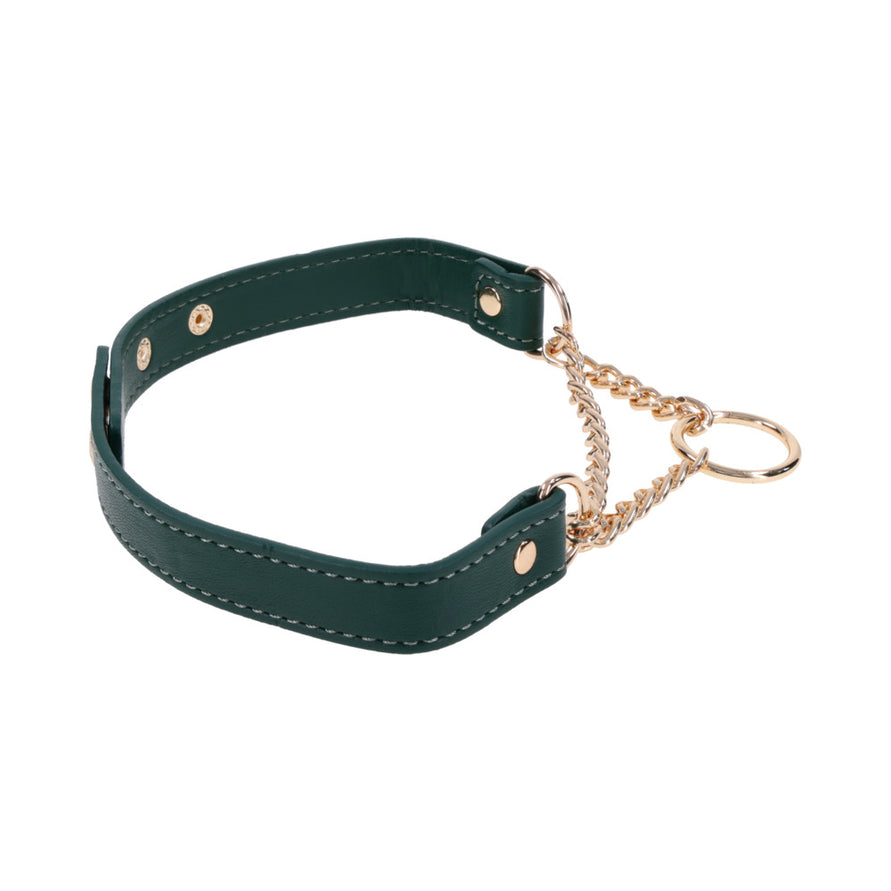 Sportsheets Sex & Mischief Indica Day Collar Green/Gold