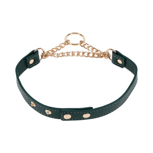 Sportsheets Sex & Mischief Indica Day Collar Green/Gold