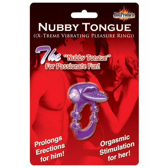 Nubby Tongue X-treme Vibrating Pleasure Ring
