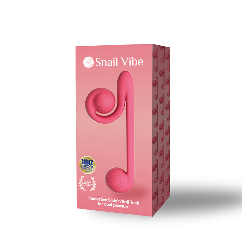 Snail Vibe Flexible Clitoral & G-Spot 5 Speed Rechargeable Vibrator