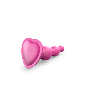 Strap-On-Me Dildo Plug Beads Metallic Raspberry