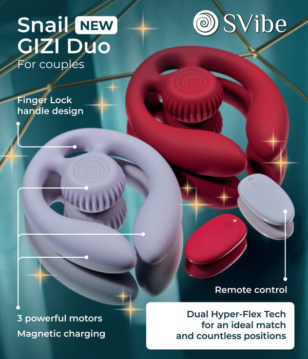 Snail Vibe GIZI Duo Couples Stimulator