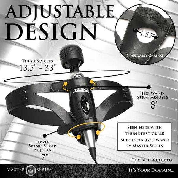 Wand Thigh Harness by KinkLab main image 1