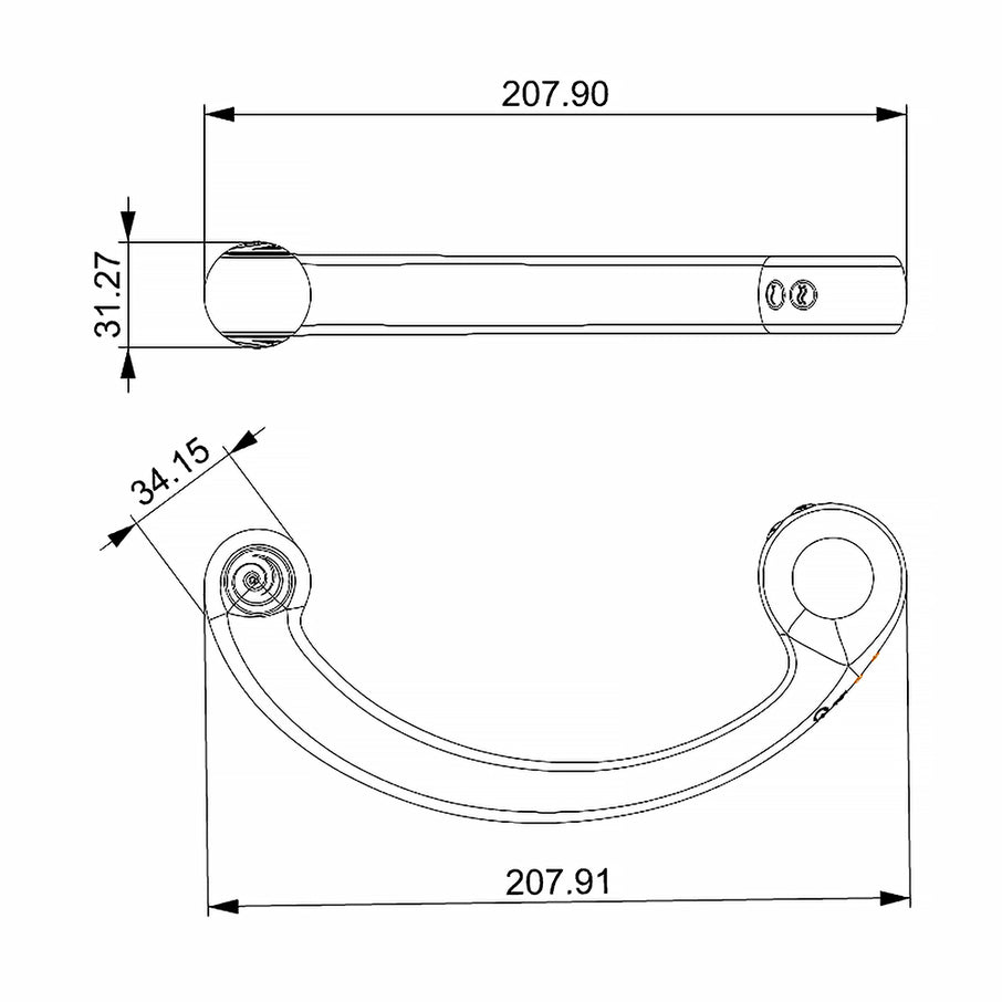 SVibe Snail AXI Spot G-Spot and P-Spot Fingering Wand Vibrator