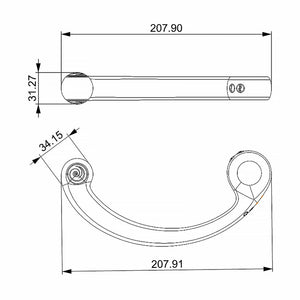 SVibe Snail AXI Spot G-Spot and P-Spot Fingering Wand Vibrator