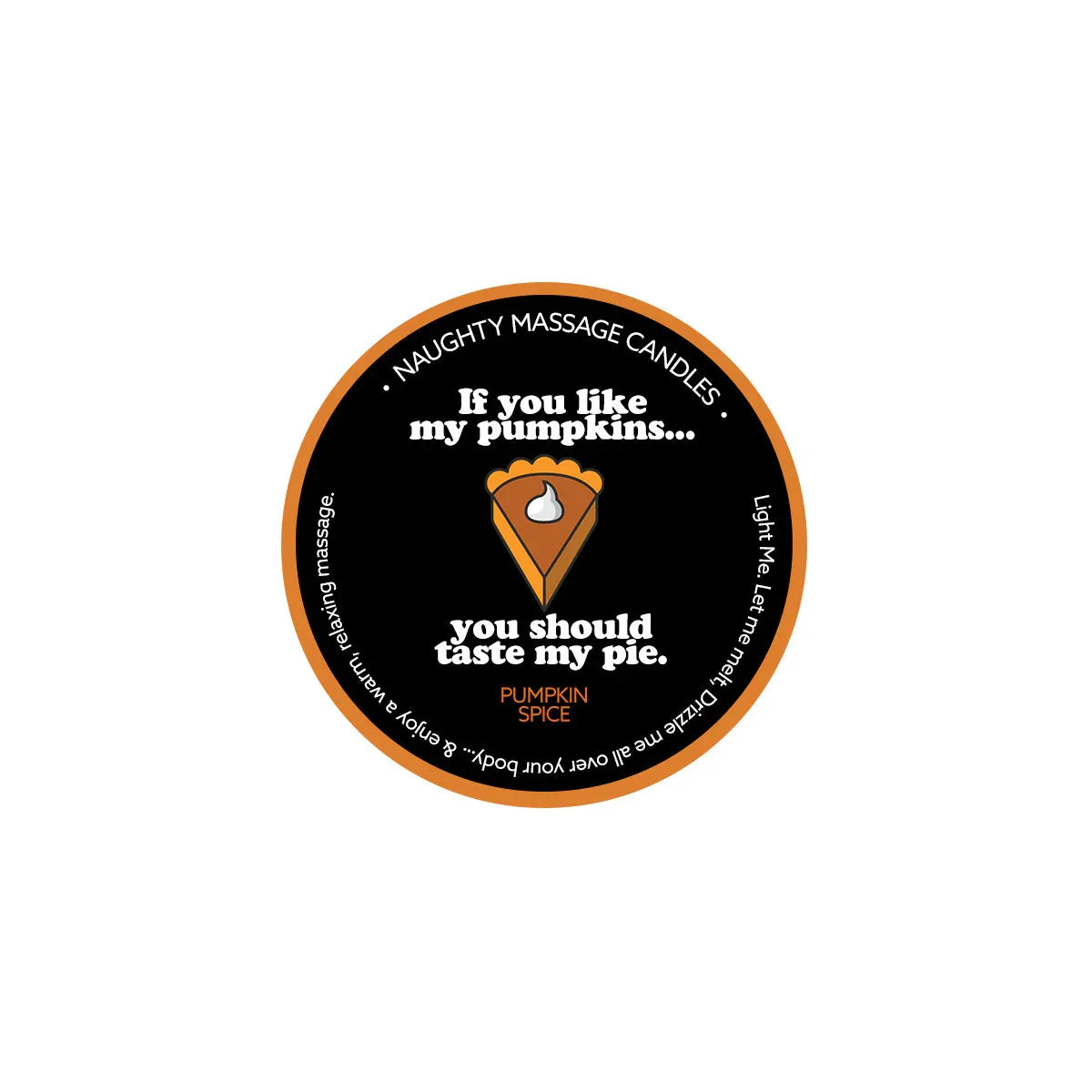 Kama Sutra Halloween Mini Massage Candle 1oz 