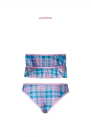 Magic Silk Dress Up Topless Tutor Set Costume Pink