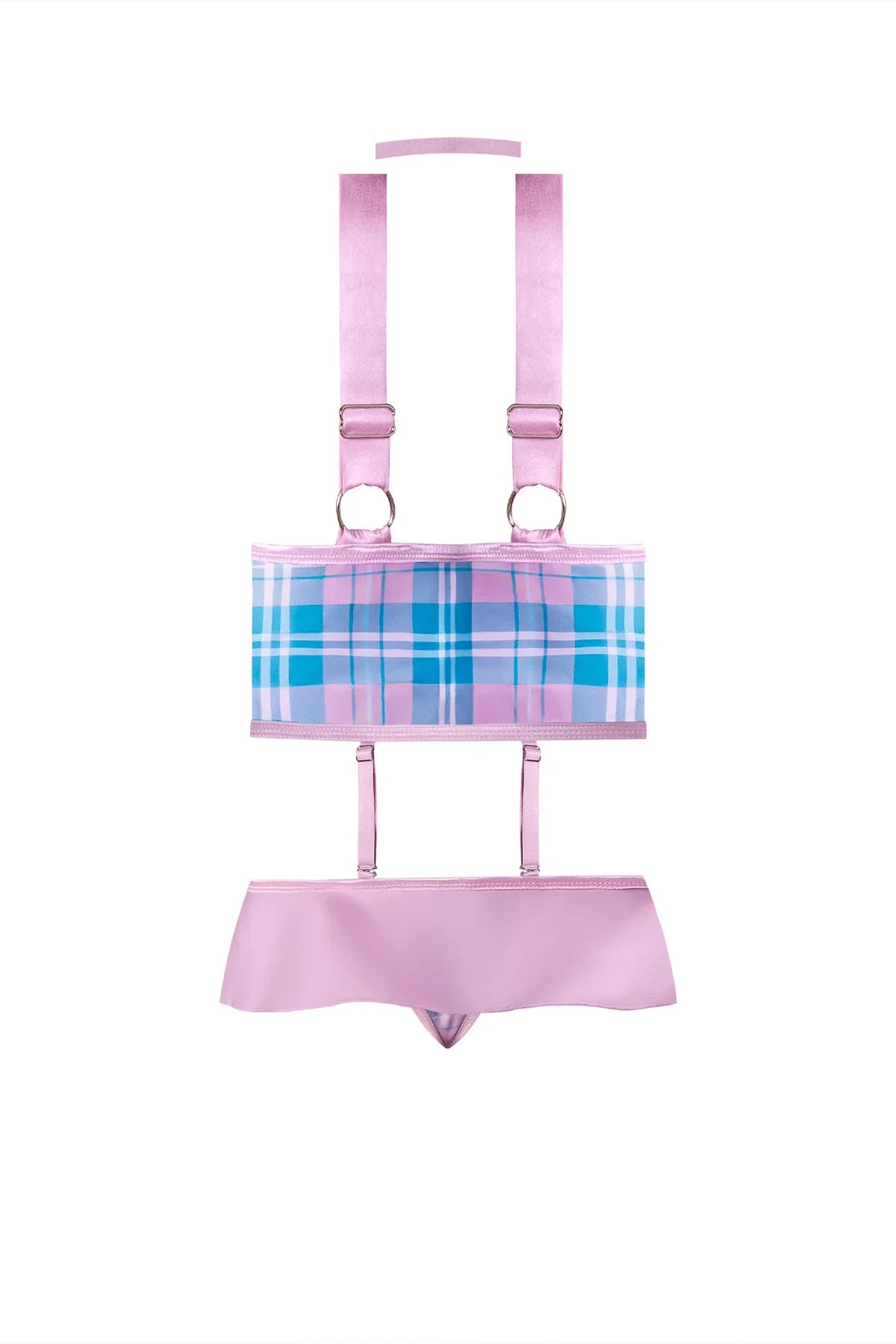 Magic Silk Dress Up Nerdy Nympho Set Costume Pink