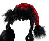 Roma Costume Costume Accessory Vinyl & Faux Fur Santa Hat One Size