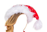Roma Costume Costume Accessory Vinyl & Faux Fur Santa Hat One Size