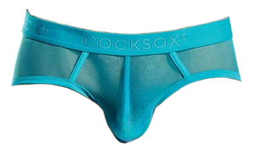 Cocksox Mesh Contour Pouch Sports Brief Tonic Blue