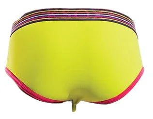 Cocksox Contour Pouch Sports Brief Neon Yellow