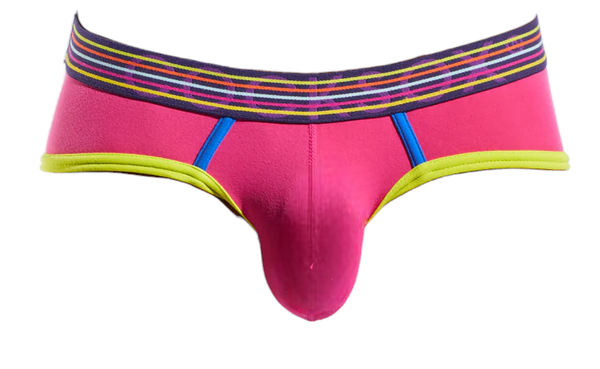 Cocksox Contour Pouch Sports Brief Pink - Romantic Blessings