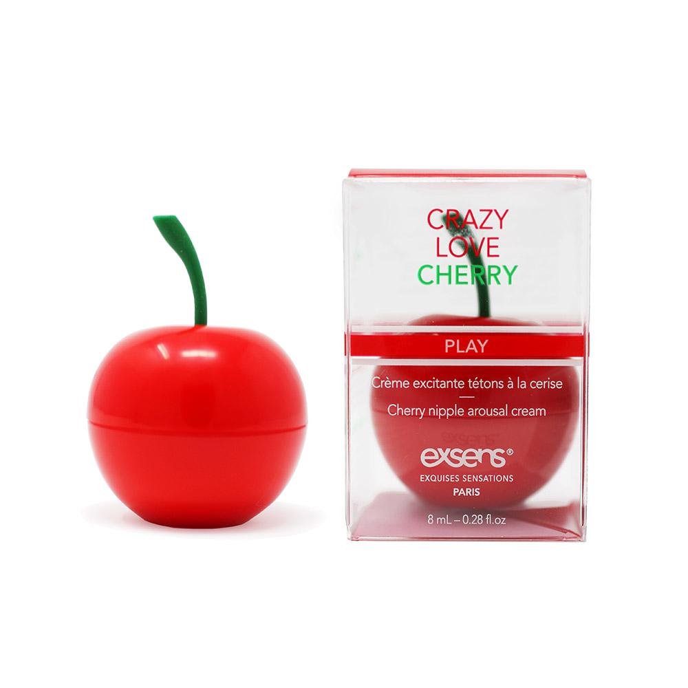 Exsens Crazy Love Cherry Gently Cooling Nipple Arousal Cream 0.3 oz