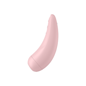 Satisfyer Curvy 2+ 2-N-1 Rechargeable Silicone Clitoral Stimulator with Air Pulse Technology