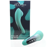 Hot Octopuss Pulse Queen Oscillating Clitoral Wand Aqua