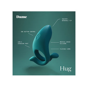 Dame Hug 5 Level Vibrating Couples Ring