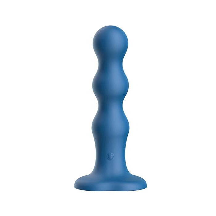 Luv Inc. Beaded Strap-On Luv 10 Mode Vibe Blue