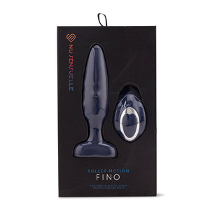 Nu Sensuelle Andii Fino Roller Motion Rechargeable Silicone Anal Plug with Remote Control