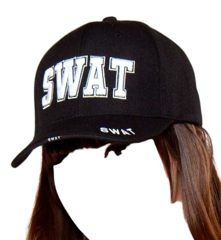 Roma Costume SWAT Hat Costume Accessory Black One Size
