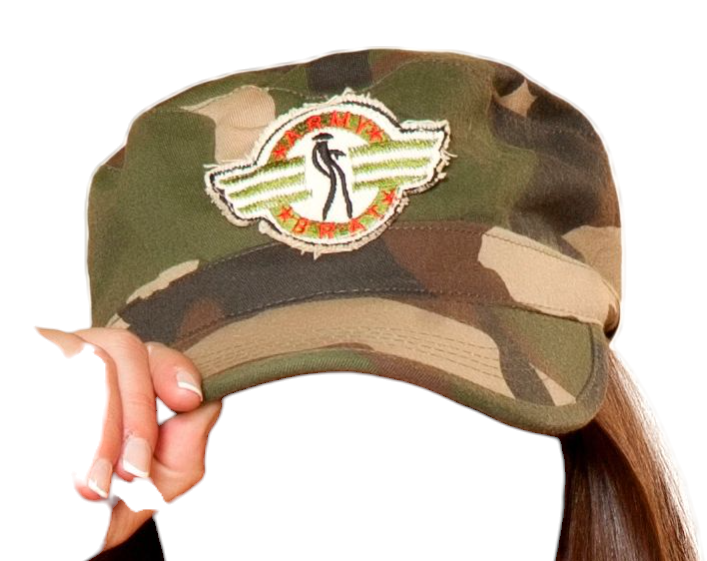 Roma Costume Army Hat Costume Accessory Camouflage One Size