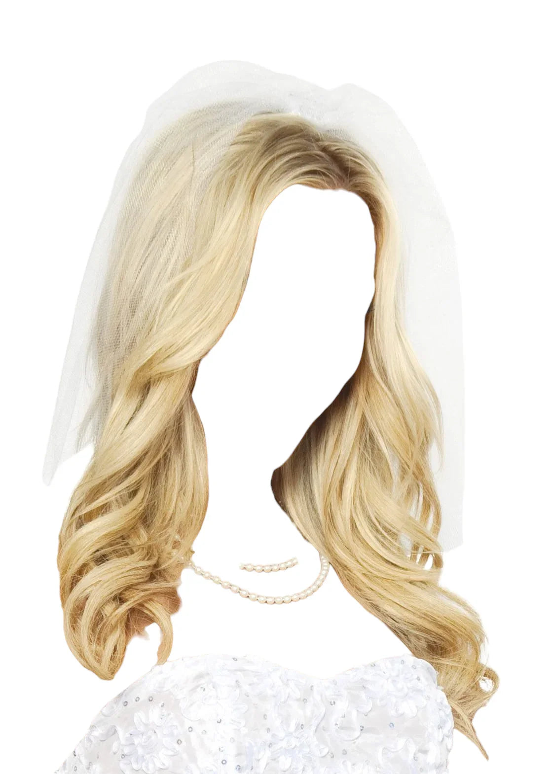 Roma Costume LI244 Bridal Veil Costume Accessory White One Size