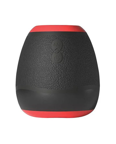 Ninja Open-Ended 2 Motor Vibrating Male Stroker Black