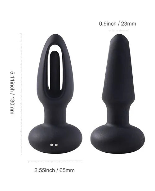 Taper Tapping Prostate Massager Butt Plug Remote Control Anal Vibrator - Romantic Blessings Taper Tapping Prostate Massager Butt Plug Remote Control Anal Vibrator - Romantic Blessings