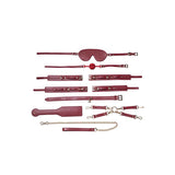 Kinky Play Box Red Passion 8 pc Set Bondage Kit