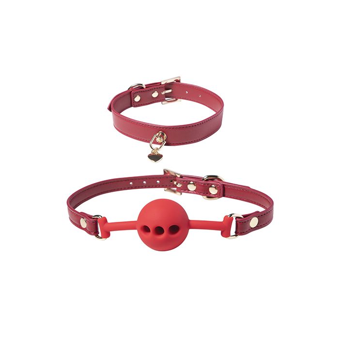 Kinky Play Box Red Passion 8 pc Set Bondage Kit