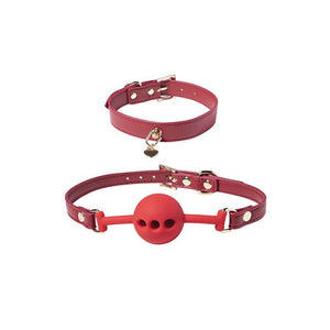 Kinky Play Box Red Passion 8 pc Set Bondage Kit