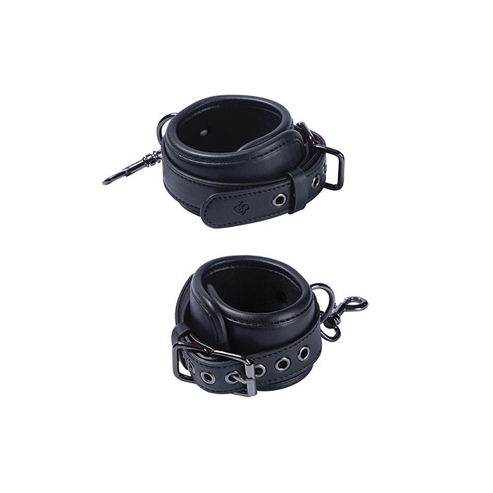 Kinky Play Box Luxury Bondage Bed Restraint Kit Black