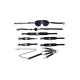 Kinky Play Box Red Passion 8 pc Set Bondage Kit