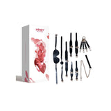 Kinky Play Box Red Passion 8 pc Set Bondage Kit