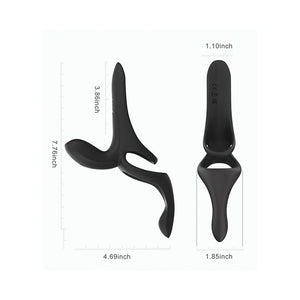 Pleasure Pivot Penis Girth Enhancing App-Controlled Couples Penis Ring Vibrator