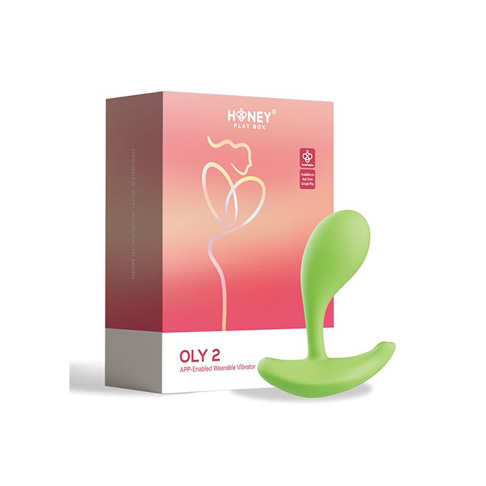 Oly 2 Pressure Sensing Voice Control App-Enabled Wearable Clit & G Spot Vibrator