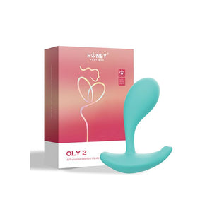Oly 2 Pressure Sensing Voice Control App-Enabled Wearable Clit & G Spot Vibrator