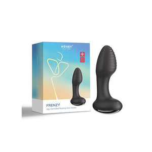 Honey Play Box Frenzy Pressure Sensing App-Controlled Rotating Butt Plug