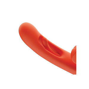 Tressa App-Enabled Tapping Vibrator G-Spot and Clitoris Stimulation Orange