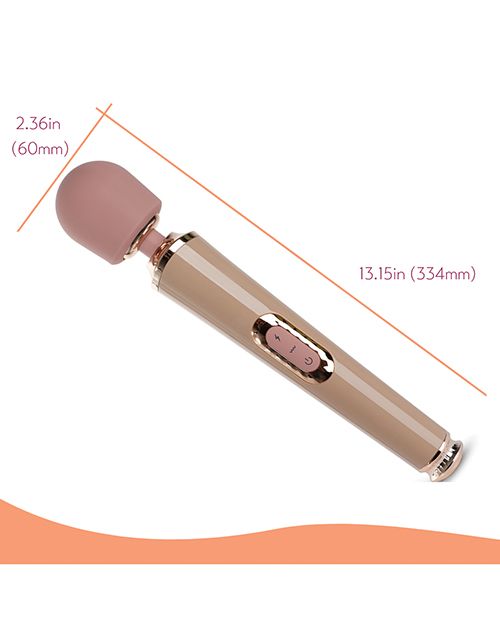 Madame Clitoral and Nipples 3 Speed Wand Massager