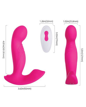Crave Wearable G-Spot Vibrator with Rotating Head & Clit Stimulator