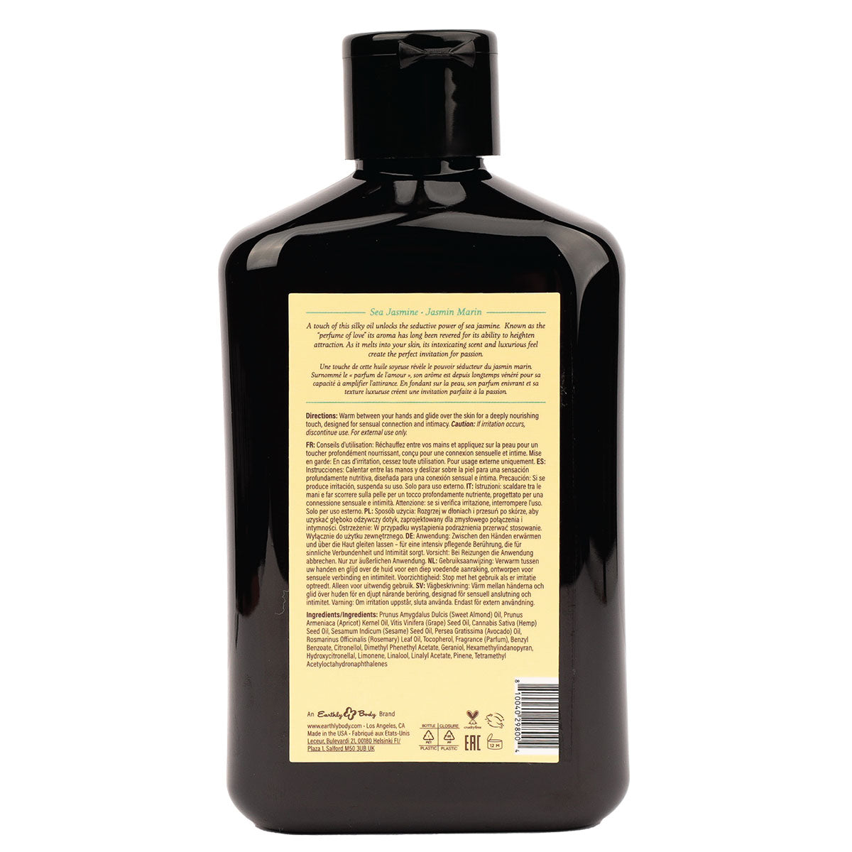 Earthly Body At Night Aphrodisiac Massage Oil Sea Jasmine