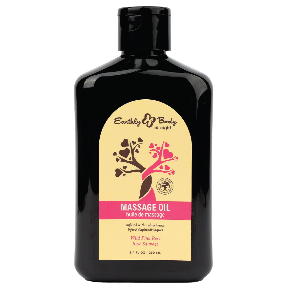 Earthly Body At Night Aphrodisiac Massage Oil Wild Pink Rose