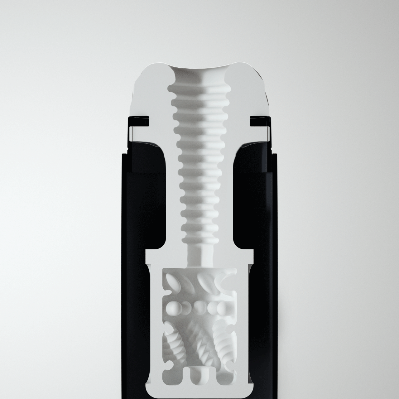 Svakom Hannes Neo Powerful App Enabled Warming Throbbing Stroker Black