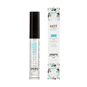 Exsens Coconut Hot Kiss Body Safe Hot-Cold Effect Lip Gel 0.24 oz