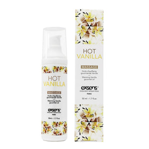 Exsens Hot Vanilla Warming Intimate Massage Oil 1.7 oz
