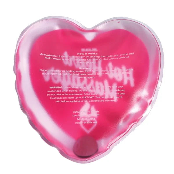 Jelique Hot Heart Massager Pink